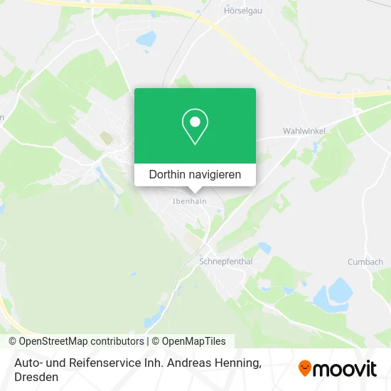 Auto- und Reifenservice Inh. Andreas Henning Karte