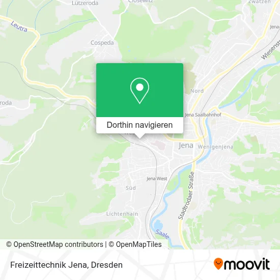 Freizeittechnik Jena Karte