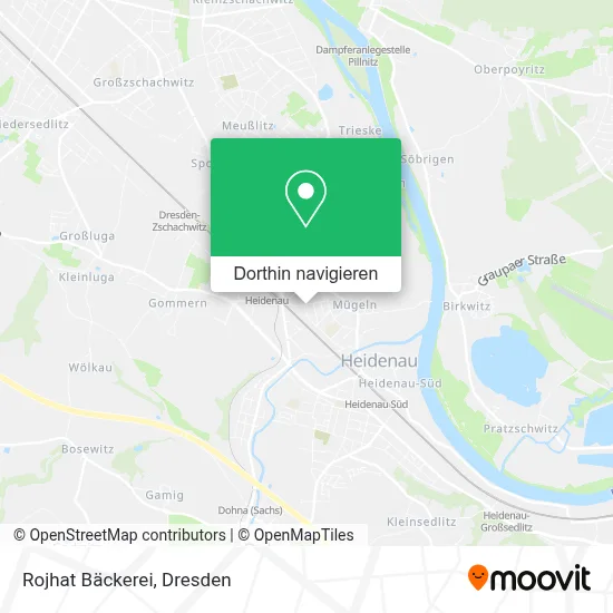 Rojhat Bäckerei Karte