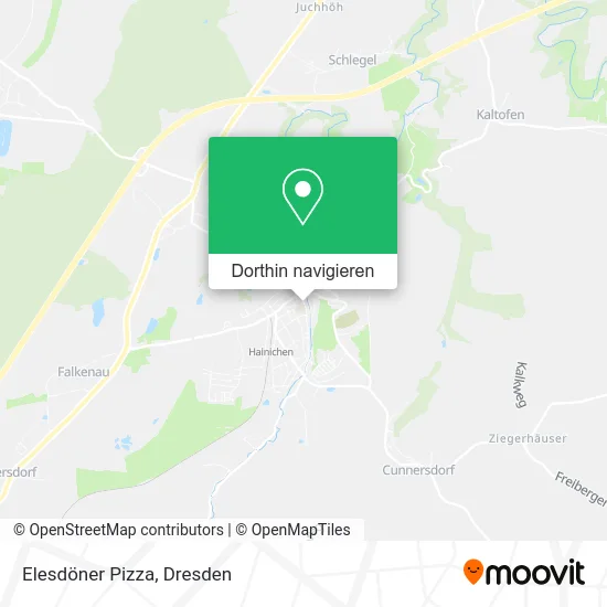 Elesdöner Pizza Karte