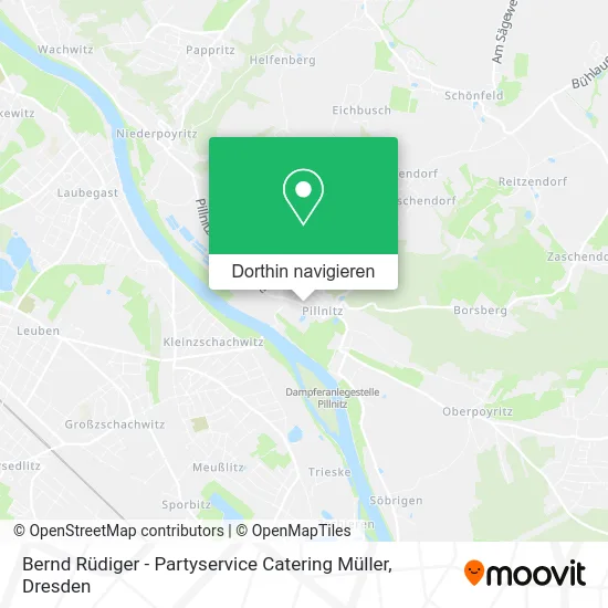 Bernd Rüdiger - Partyservice Catering Müller Karte