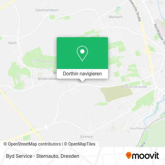 Byd Service - Sternauto Karte