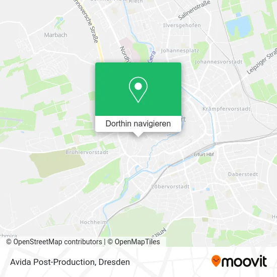 Avida Post-Production Karte