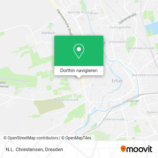 N.L. Chrestensen Karte