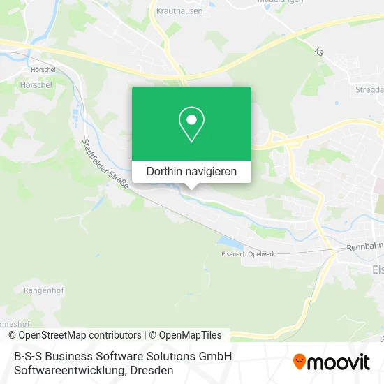 B-S-S Business Software Solutions GmbH Softwareentwicklung Karte