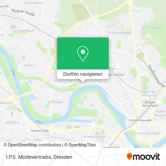 I.P.S. Modevertriebs Karte