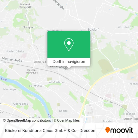 Bäckerei Konditorei Claus GmbH & Co. Karte