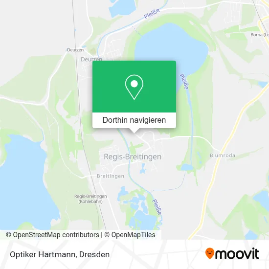Optiker Hartmann Karte