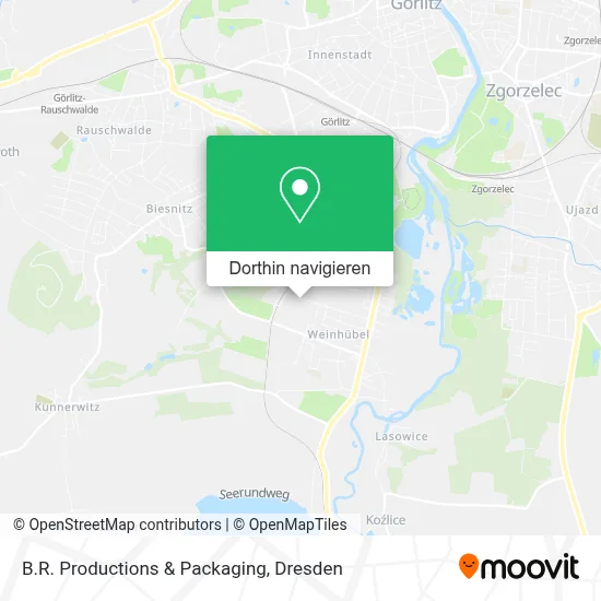 B.R. Productions & Packaging Karte