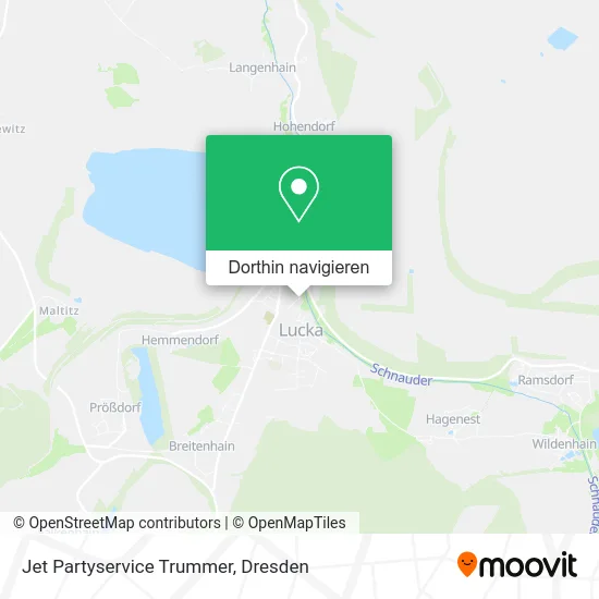 Jet Partyservice Trummer Karte