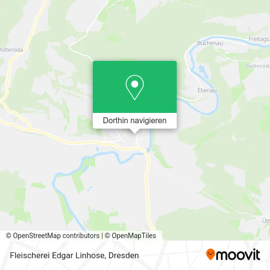 Fleischerei Edgar Linhose Karte