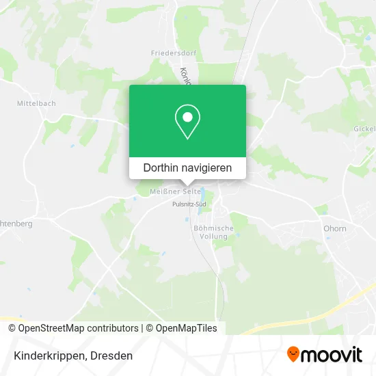 Kinderkrippen Karte