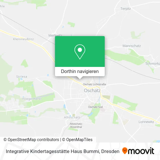 Integrative Kindertagesstätte Haus Bummi Karte