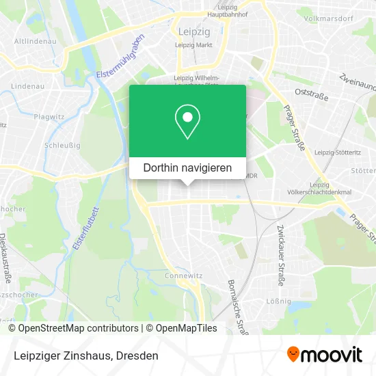 Leipziger Zinshaus Karte