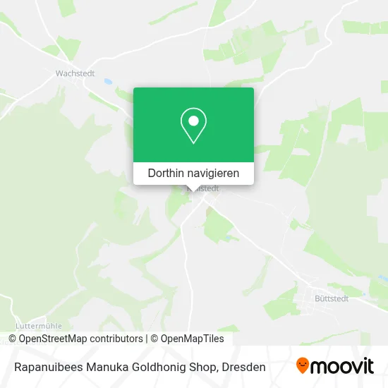 Rapanuibees Manuka Goldhonig Shop Karte