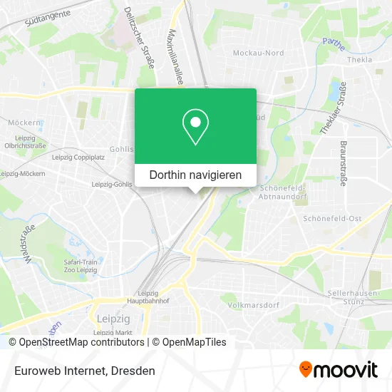 Euroweb Internet Karte
