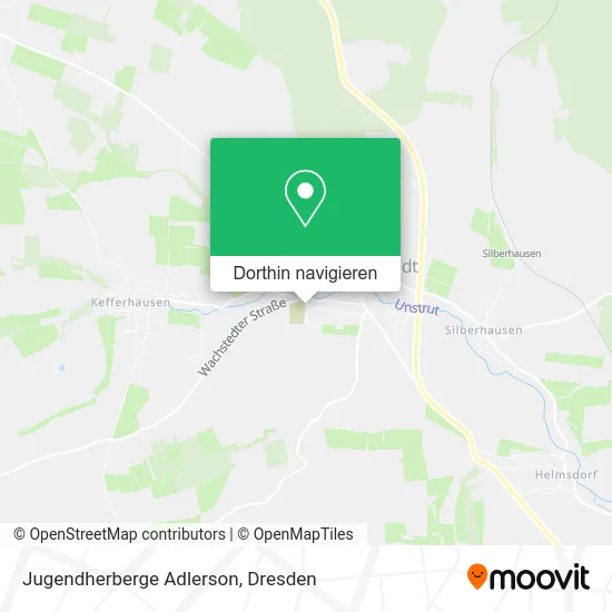 Jugendherberge Adlerson Karte