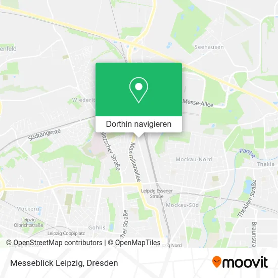 Messeblick Leipzig Karte