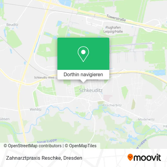 Zahnarztpraxis Reschke Karte