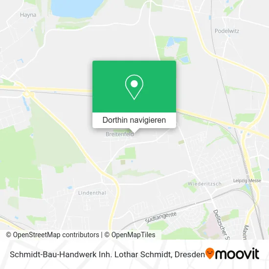 Schmidt-Bau-Handwerk Inh. Lothar Schmidt Karte