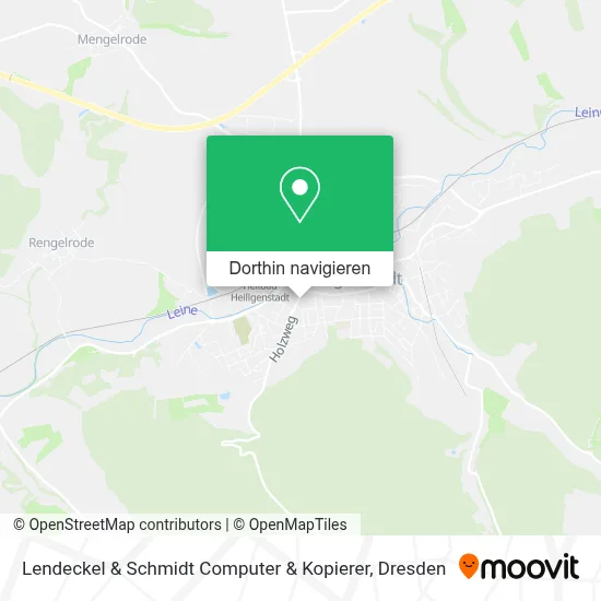 Lendeckel & Schmidt Computer & Kopierer Karte