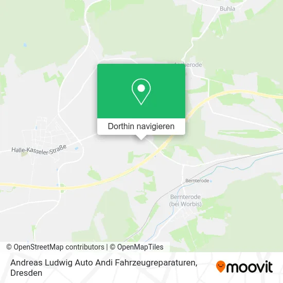 Andreas Ludwig Auto Andi Fahrzeugreparaturen Karte