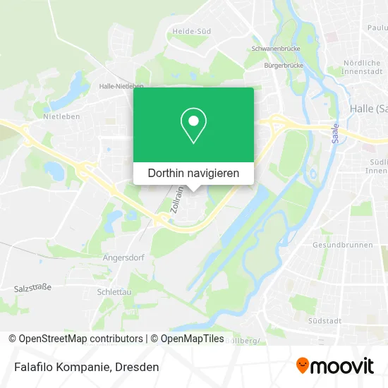 Falafilo Kompanie Karte