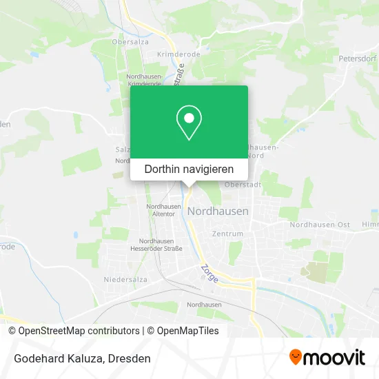 Godehard Kaluza Karte