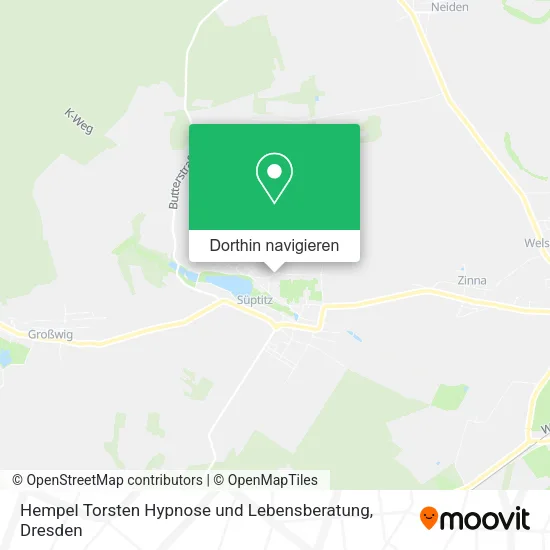 Hempel Torsten Hypnose und Lebensberatung Karte