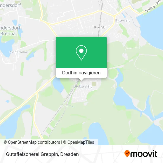 Gutsfleischerei Greppin Karte