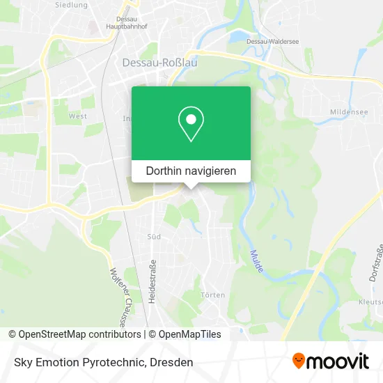 Sky Emotion Pyrotechnic Karte