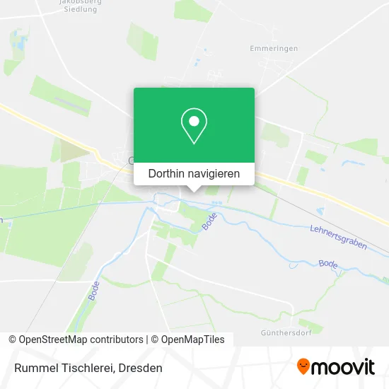 Rummel Tischlerei Karte