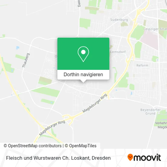 Fleisch und Wurstwaren Ch. Loskant Karte