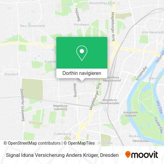 Signal Iduna Versicherung Anders Krüger Karte