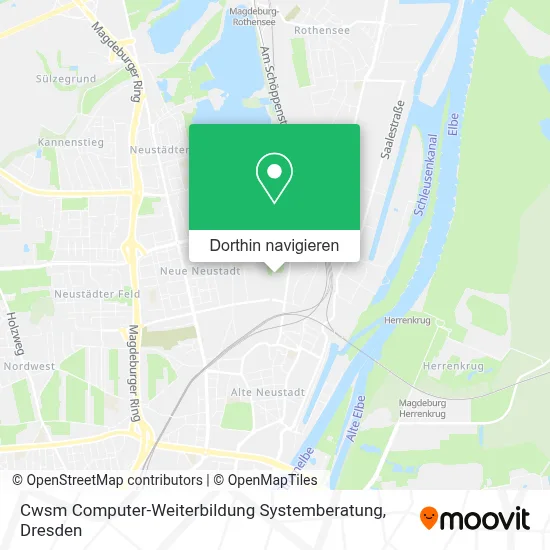 Cwsm Computer-Weiterbildung Systemberatung Karte