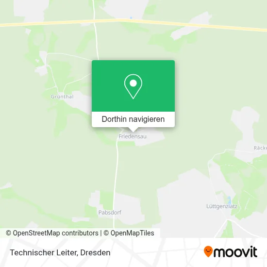 Technischer Leiter Karte