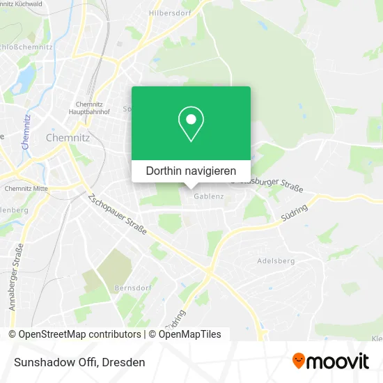 Sunshadow Offi Karte