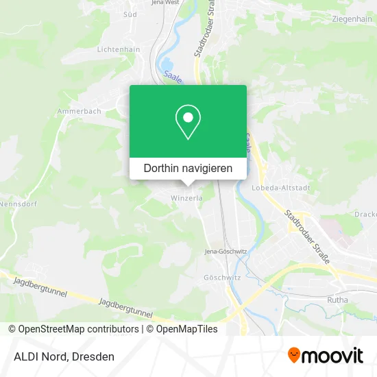 ALDI Nord Karte