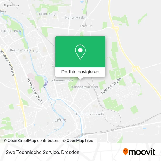 Swe Technische Service Karte