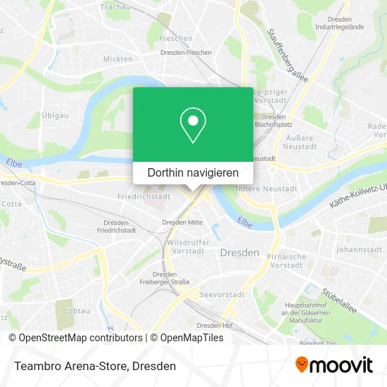 Teambro Arena-Store Karte