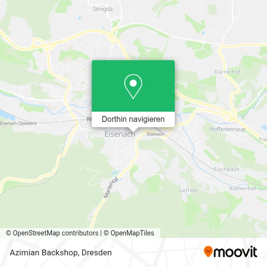 Azimian Backshop Karte