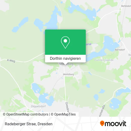 Radeberger Strae Karte