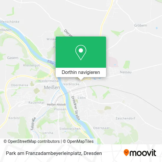 Park am Franzadambeyerleinplatz Karte