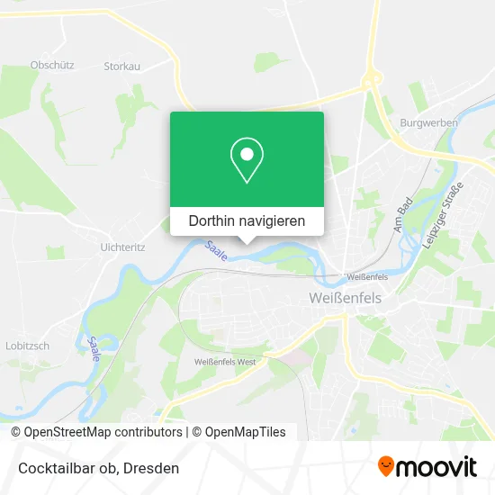 Cocktailbar ob Karte