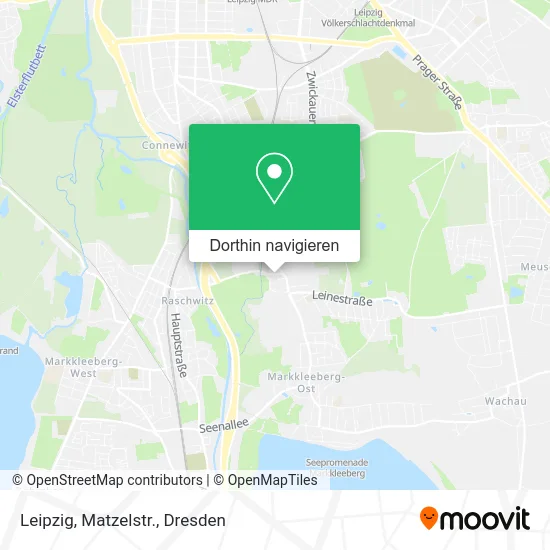 Leipzig, Matzelstr. Karte