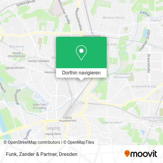 Funk, Zander & Partner Karte