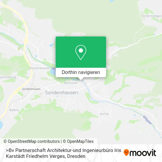 >Bv Partnerschaft Architektur-und Ingenieurbüro Iris Karstädt Friedhelm Verges Karte