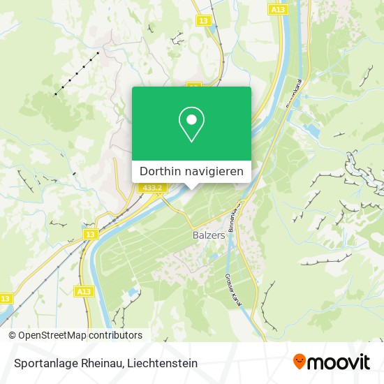 Sportanlage Rheinau Karte