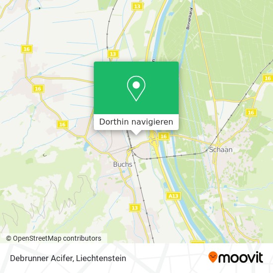 Debrunner Acifer Karte
