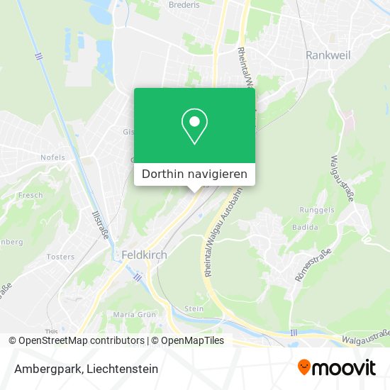 Ambergpark Karte